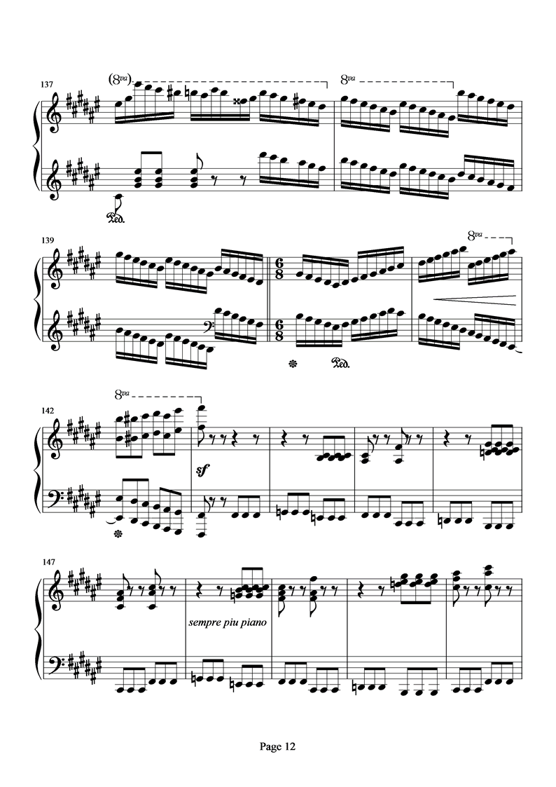 侏儒之舞钢琴曲谱（图12）