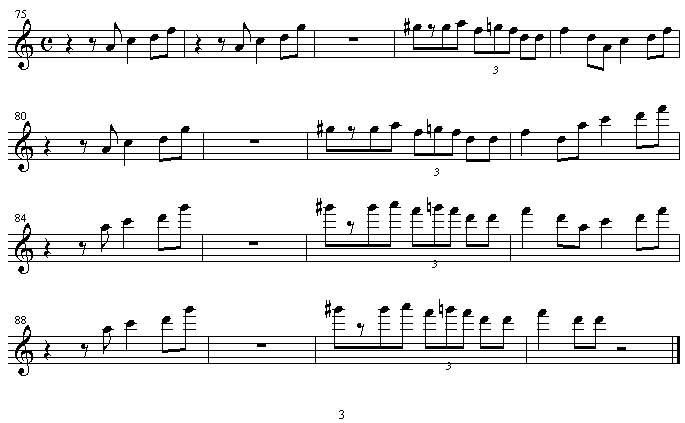 cat_blues钢琴曲谱（图3）