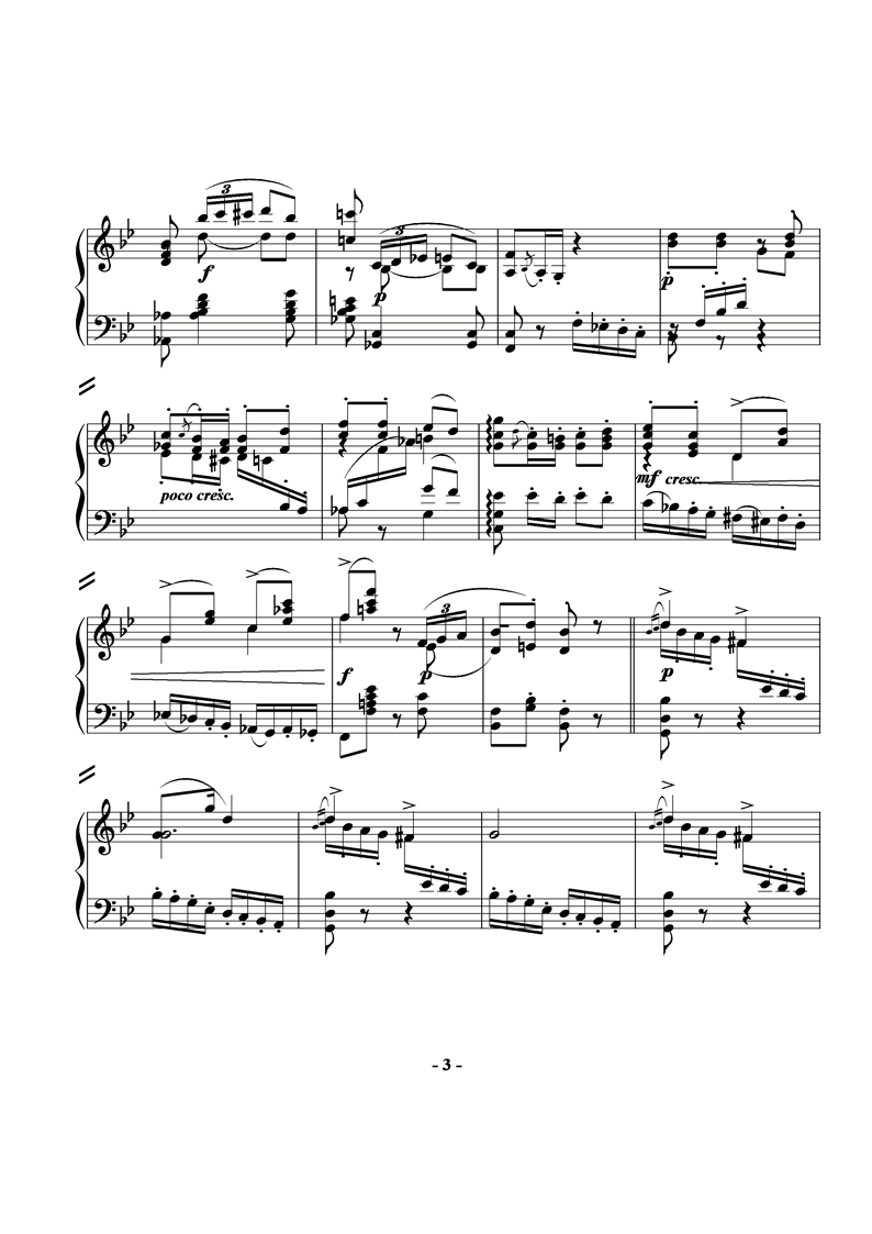 op9-2-沙龙波尔卡钢琴曲谱（图3）
