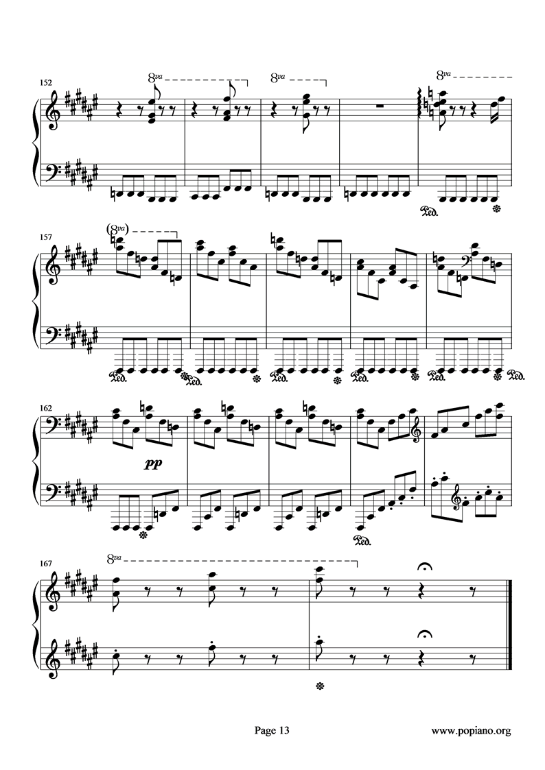 侏儒之舞钢琴曲谱（图13）