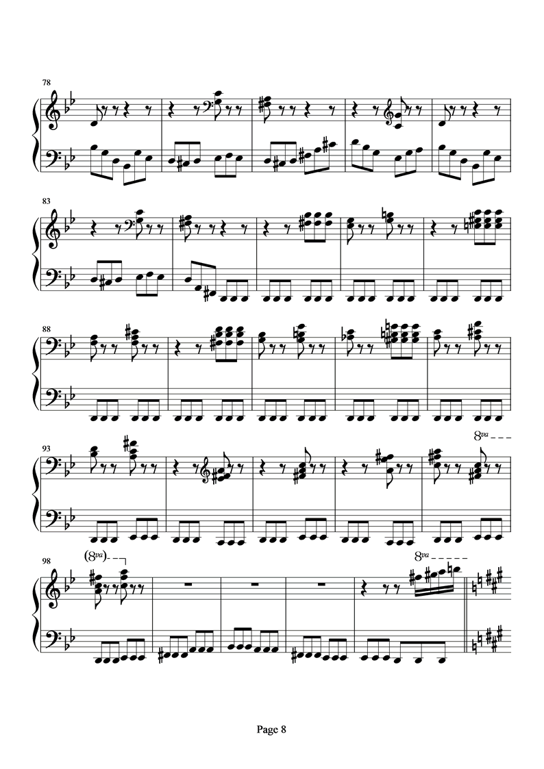 侏儒之舞钢琴曲谱（图8）