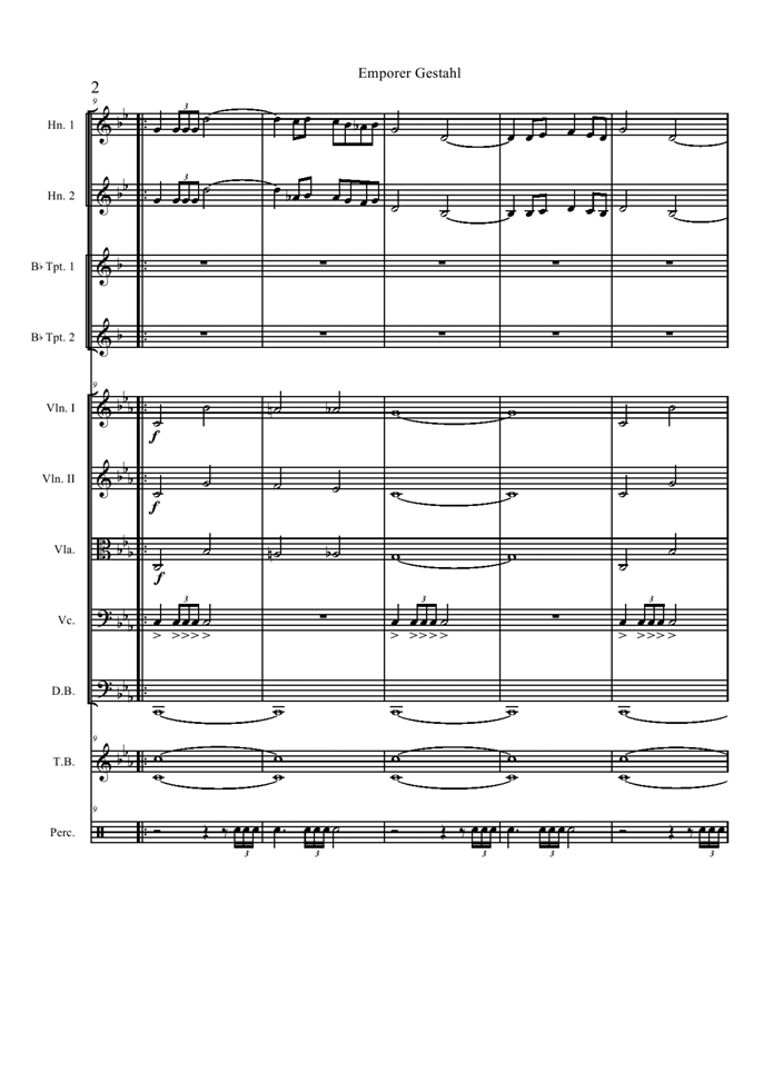 Emporer Gestahl钢琴曲谱（图2）