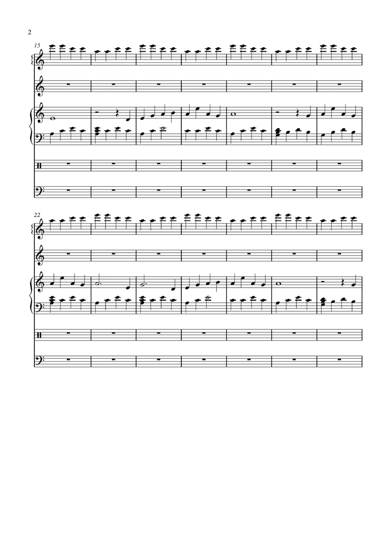 Unimari - Roaring Tides钢琴曲谱（图2）