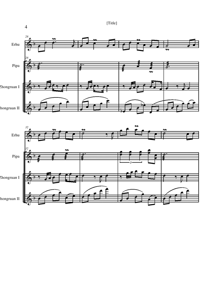 Kodoku Na Junrei钢琴曲谱（图4）