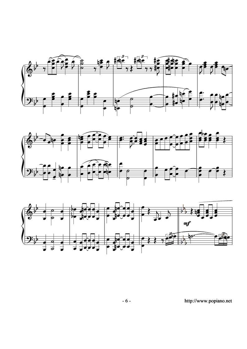 Shreveport Stomp钢琴曲谱（图6）