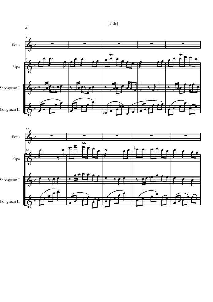 Kodoku Na Junrei钢琴曲谱（图2）