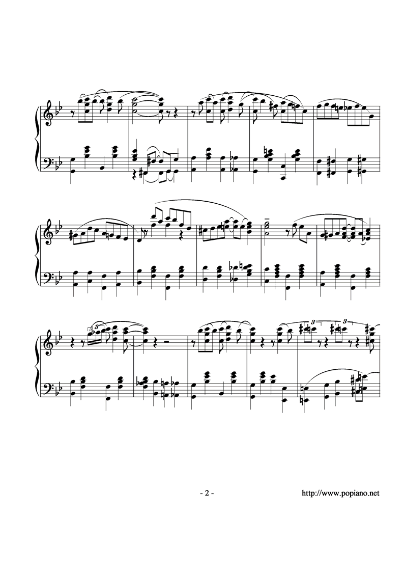 Shreveport Stomp钢琴曲谱（图2）