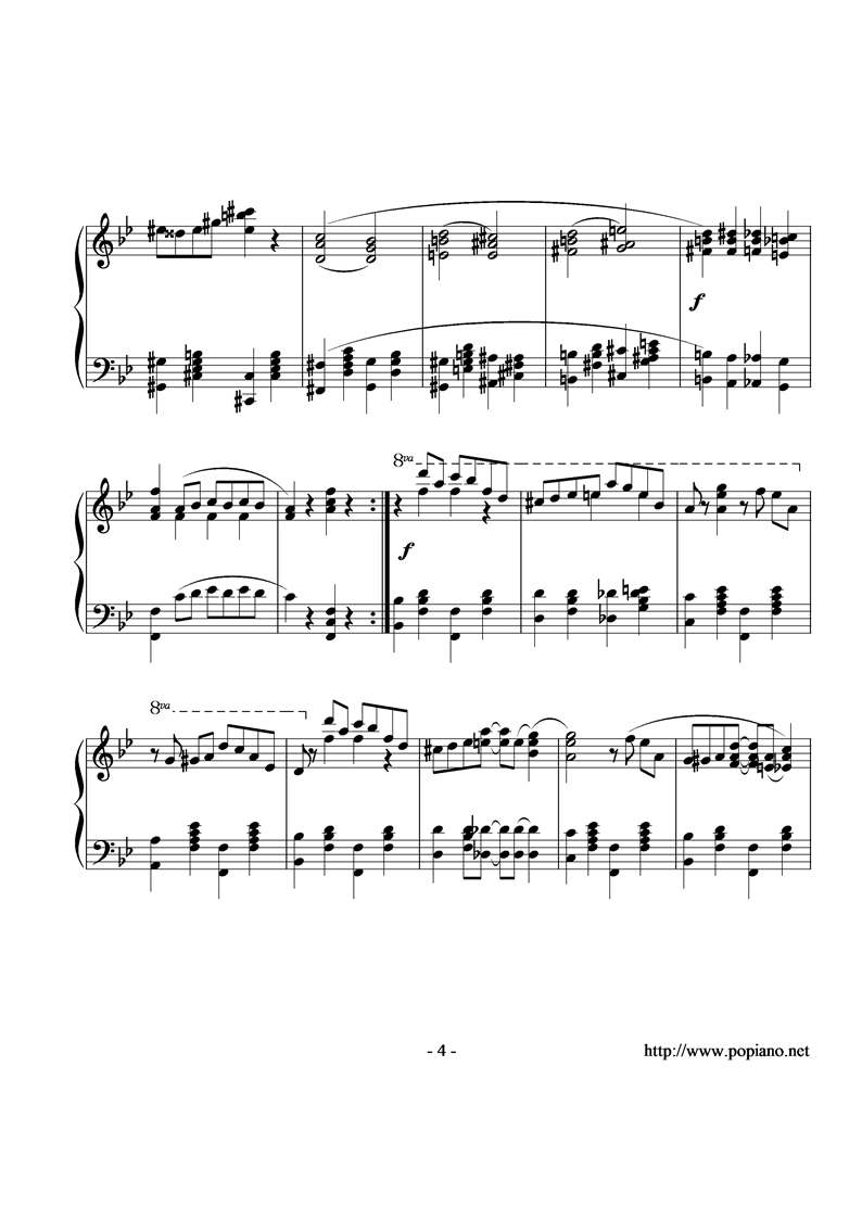 Shreveport Stomp钢琴曲谱（图4）