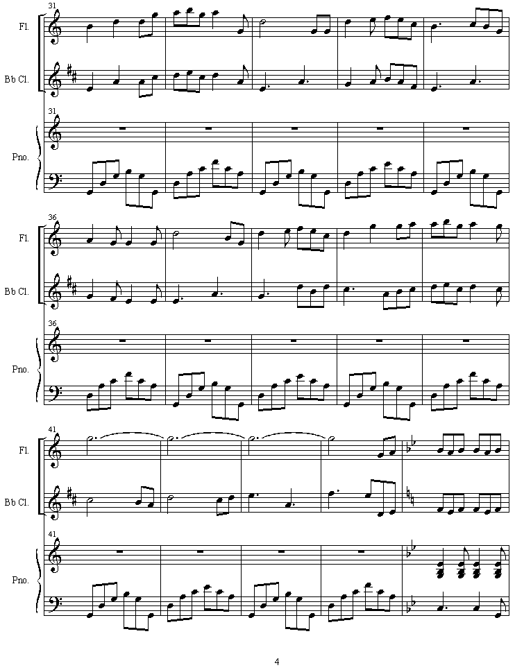 sarutabaruta钢琴曲谱（图4）