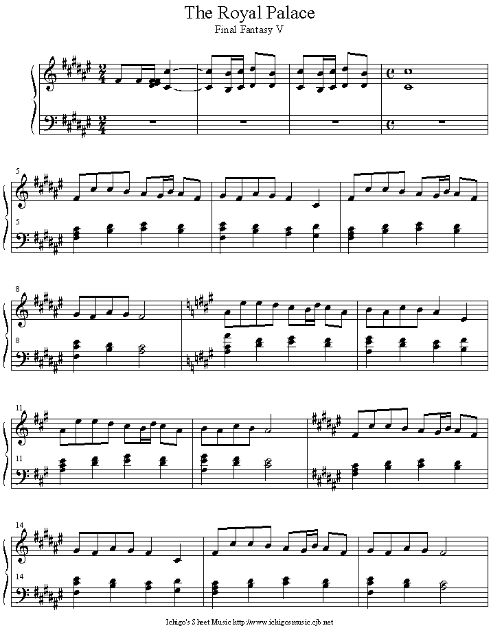 the_royal_palace钢琴曲谱（图1）