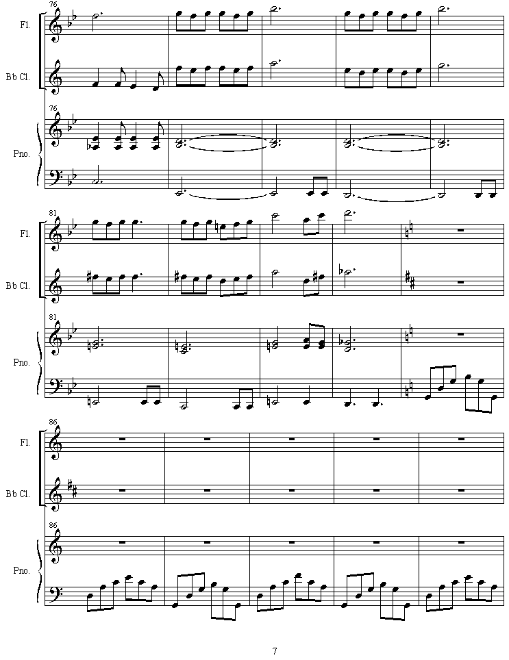 sarutabaruta钢琴曲谱（图7）