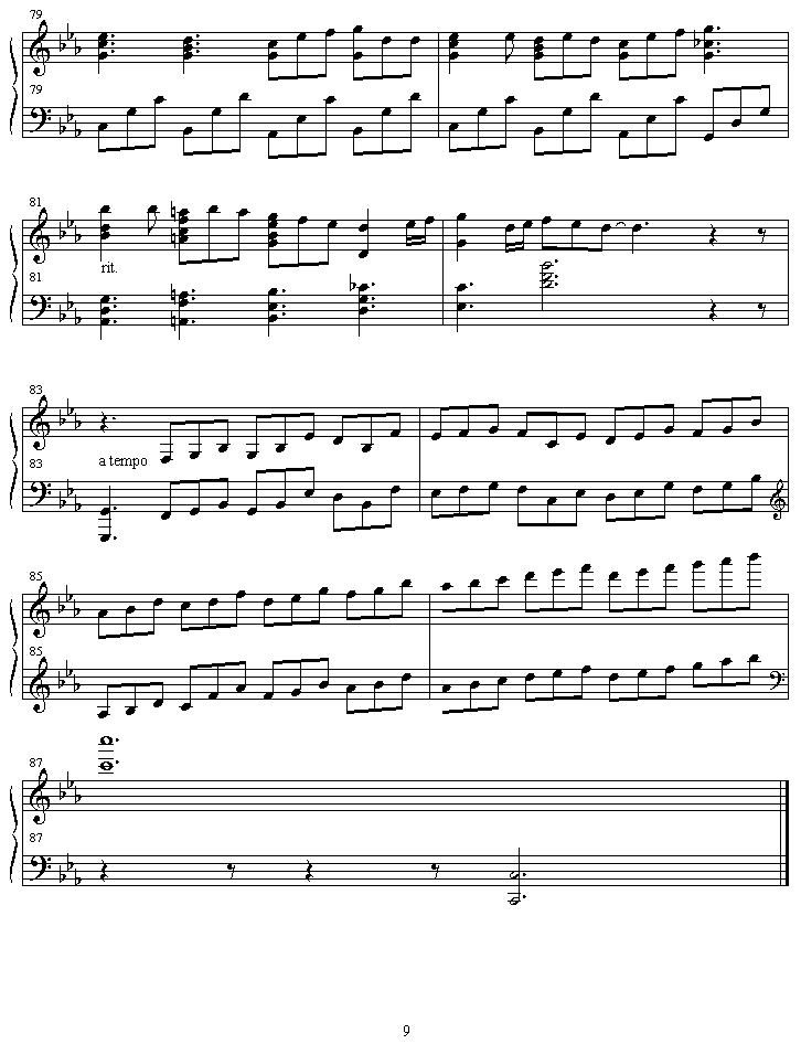 eternal_harvest钢琴曲谱（图9）