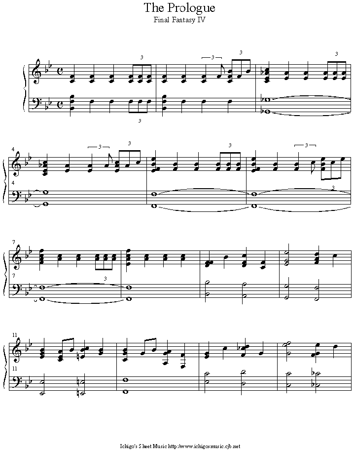 the_prologue钢琴曲谱（图1）
