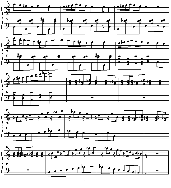 debut钢琴曲谱（图3）