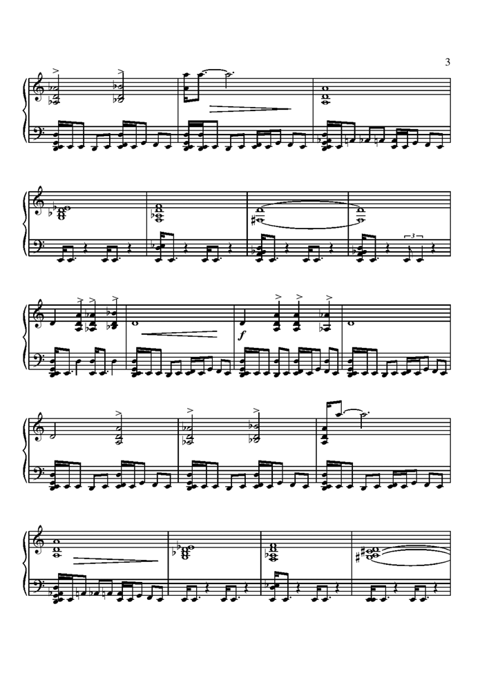 Those Chosen By The Planet钢琴曲谱（图3）