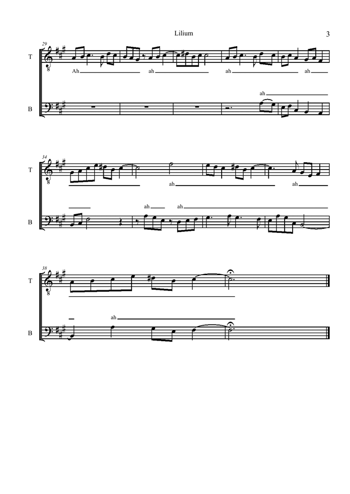 Lilium(sinbios)钢琴曲谱（图3）