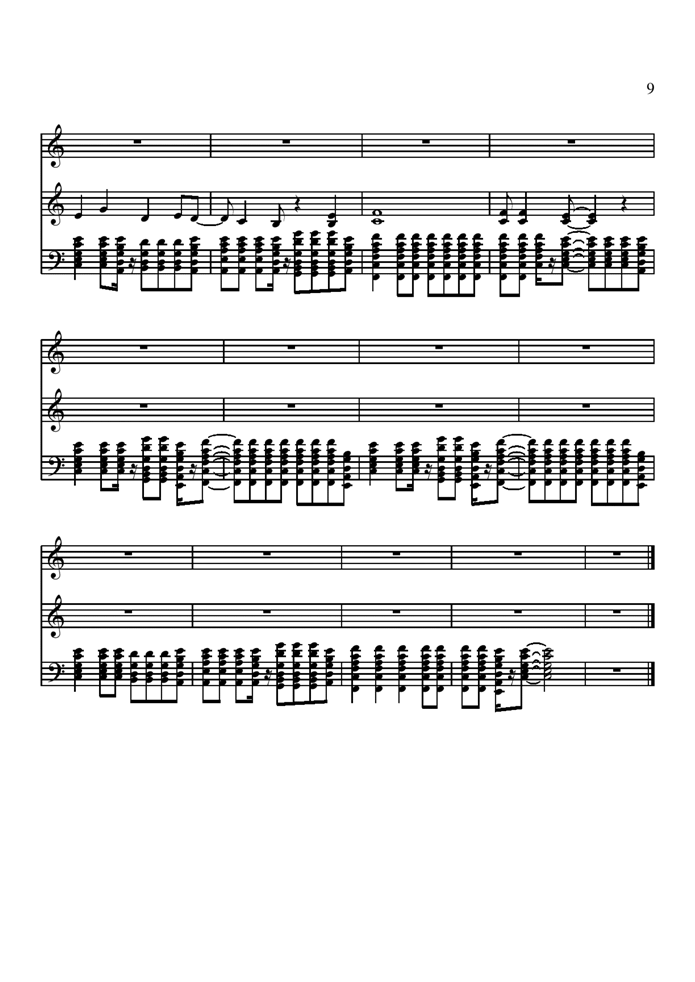 Little Busters钢琴曲谱（图9）