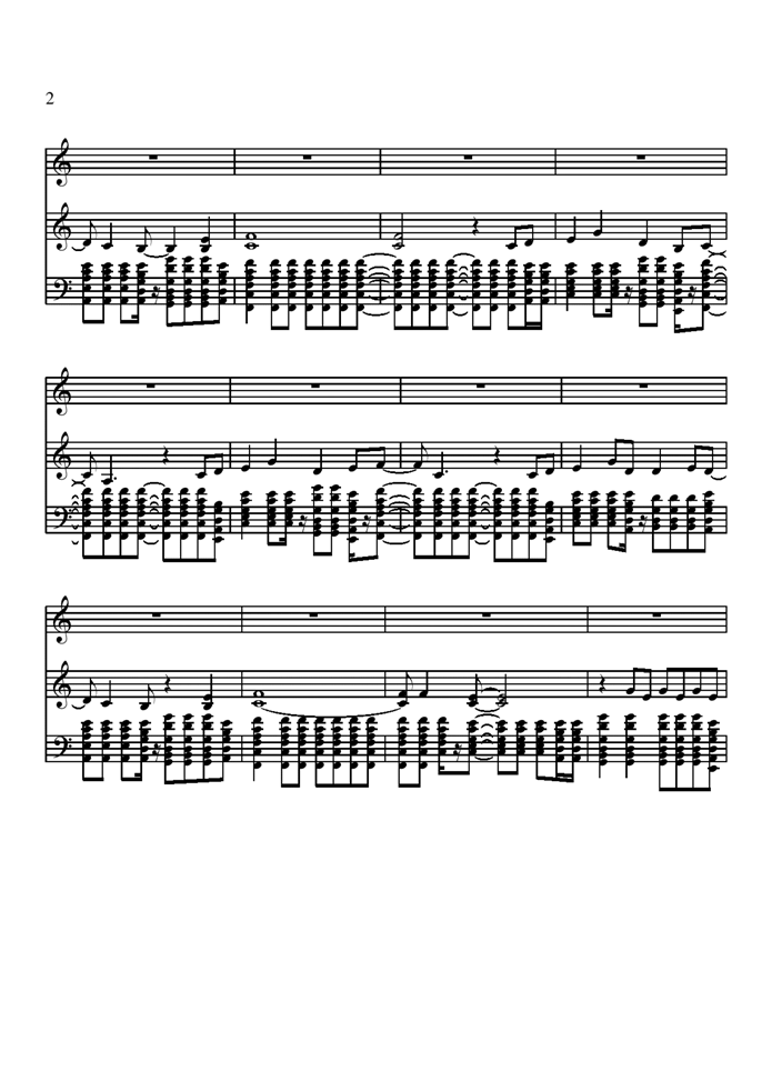 Little Busters钢琴曲谱（图2）