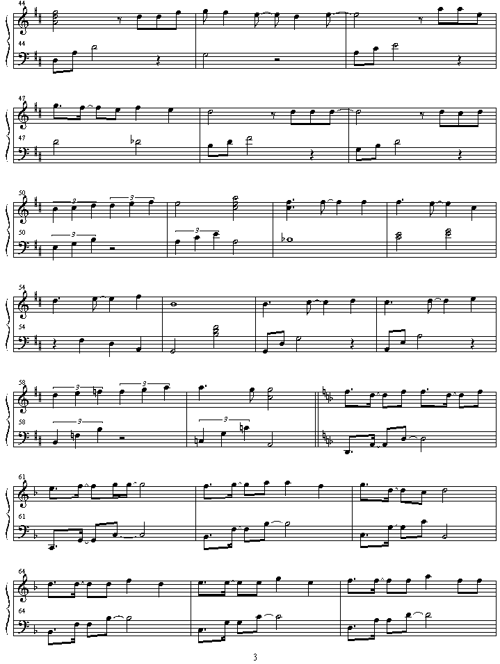 rhythm_emotion_pure钢琴曲谱（图3）