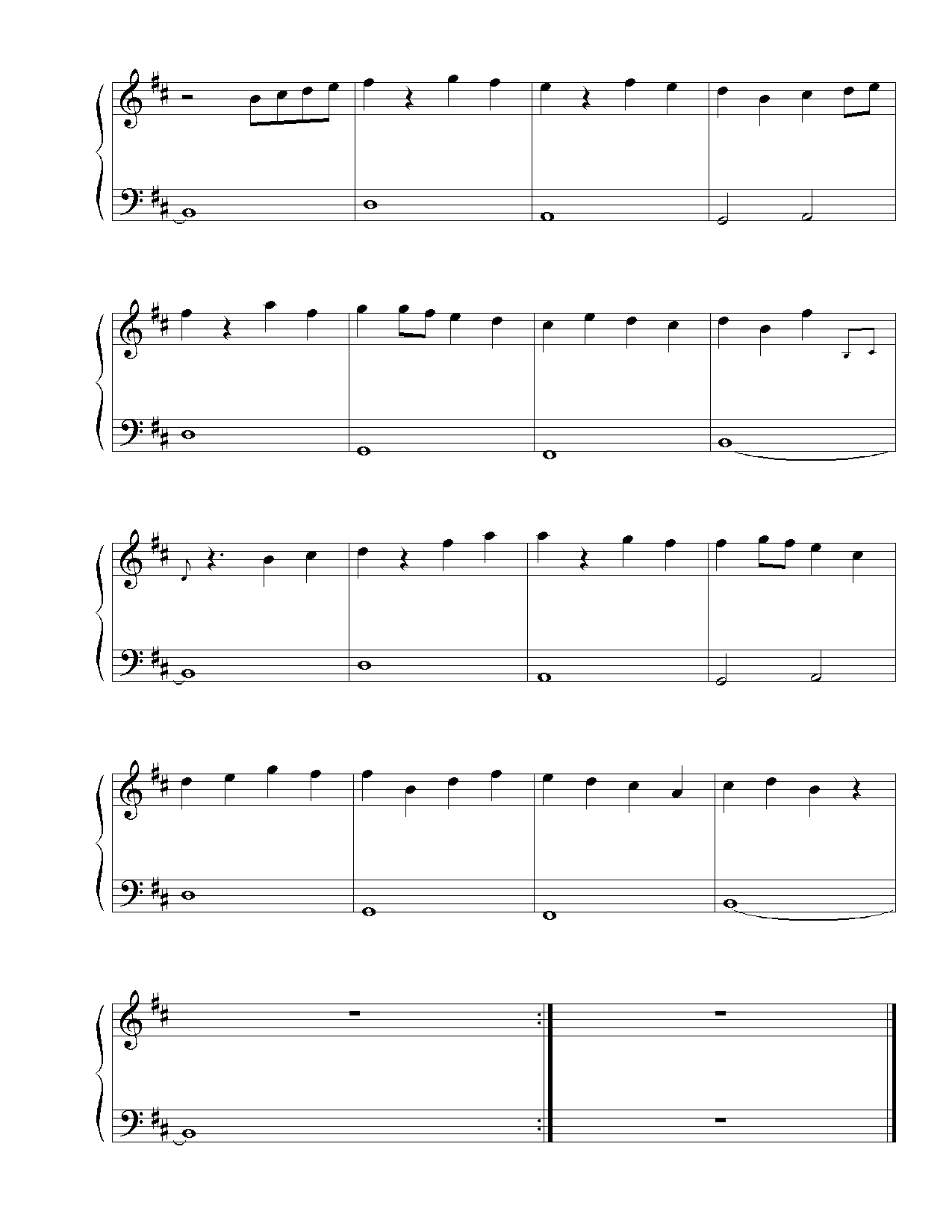 Chloe钢琴曲谱（图2）