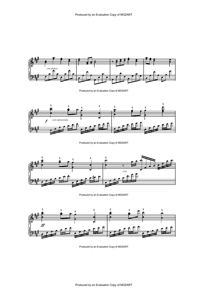 Narutimate Shippuden Accel Ending (better version)钢琴曲谱（图3）