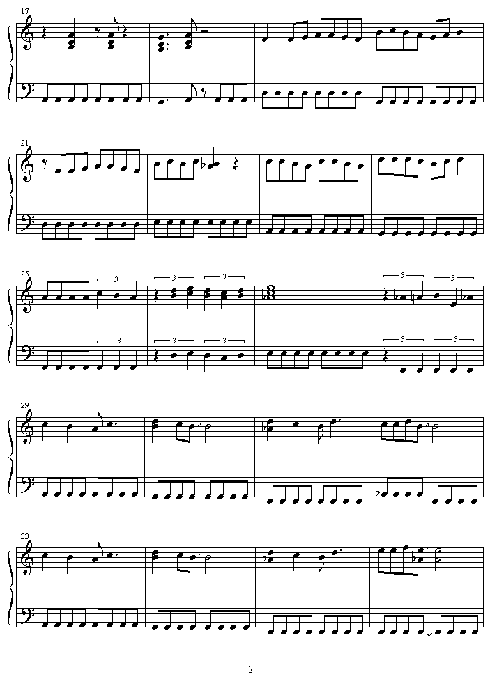 shori_no_v_da_gekiganger_no_v钢琴曲谱（图2）