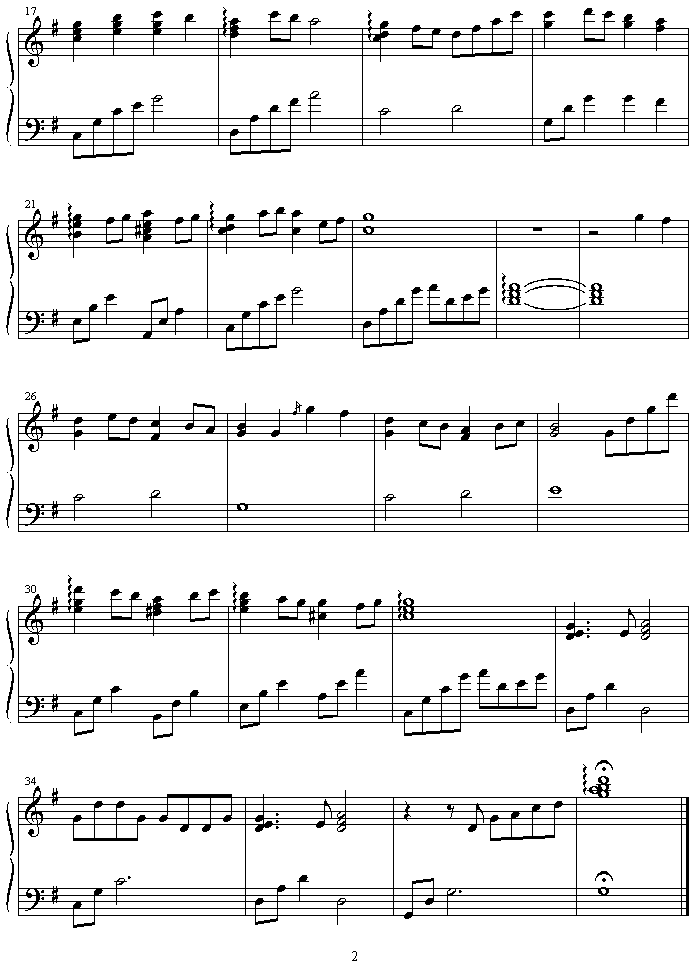 at_dusk钢琴曲谱（图2）