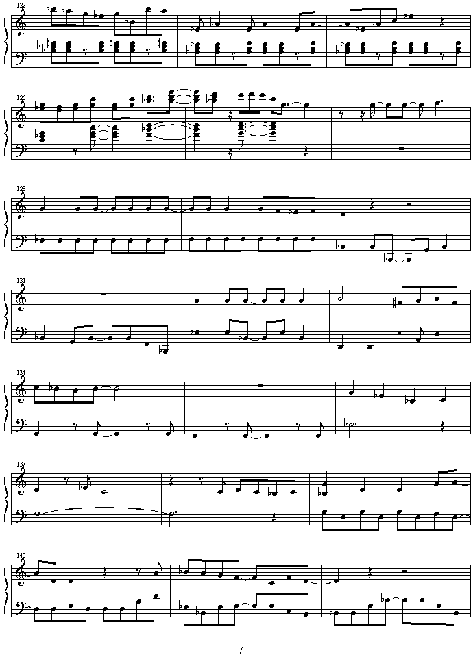 egao ni nitai钢琴曲谱（图7）