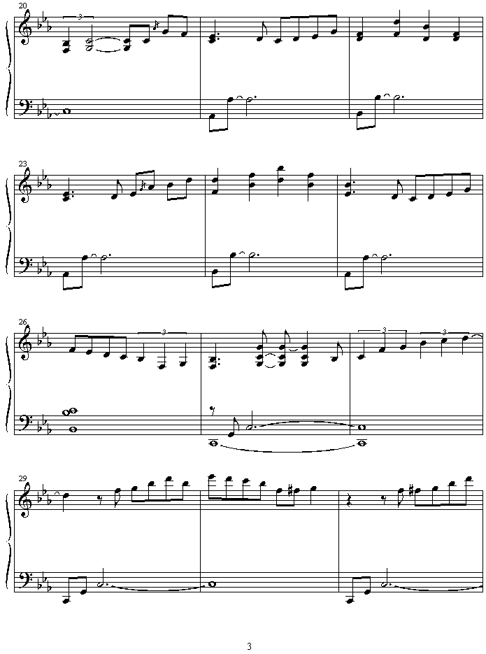 silent_pain钢琴曲谱（图3）