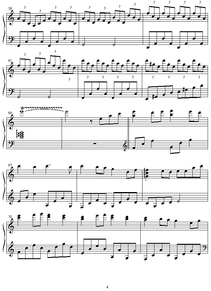 missing钢琴曲谱（图4）
