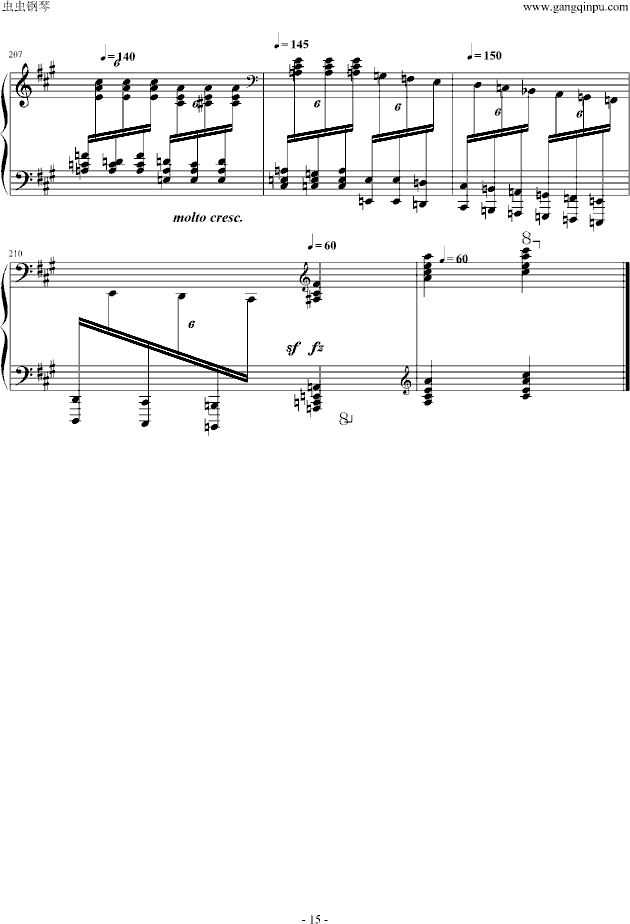 瓦洛多斯土耳其-爵士版钢琴曲谱（图15）