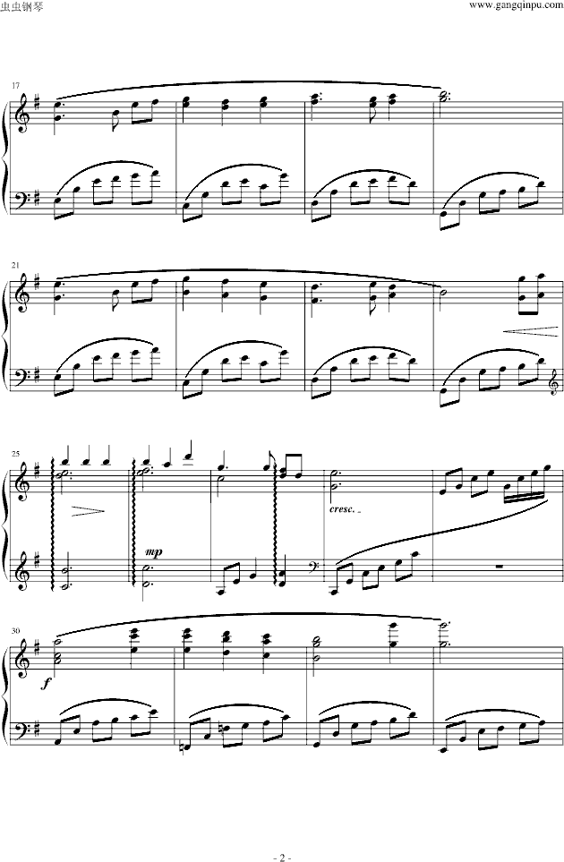 最终幻想  To Zanarkand完整版钢琴曲谱（图2）
