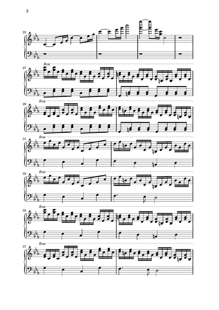Itoshiki Nozomu钢琴曲谱（图2）