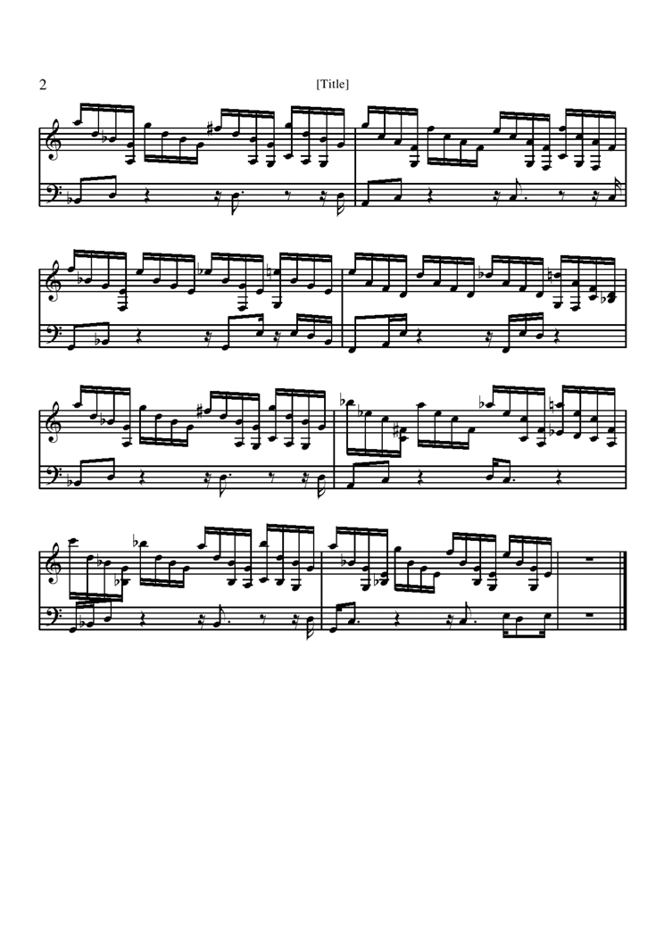 great fairy is fountain钢琴曲谱（图2）