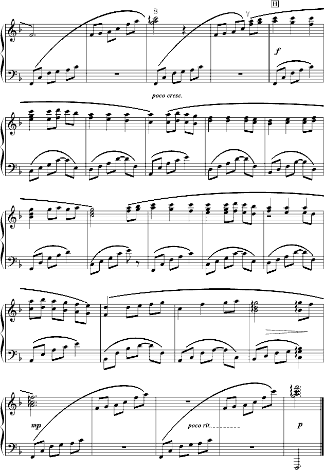 Always with me钢琴曲谱（图6）