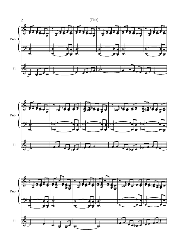 Mana Stone of Wind钢琴曲谱（图2）