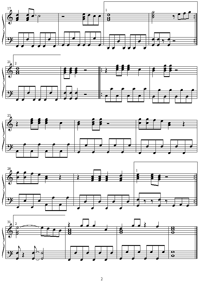 step钢琴曲谱（图2）
