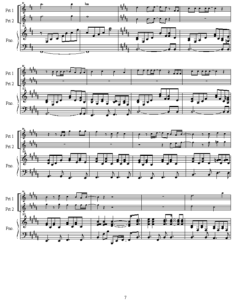 endless_rain钢琴曲谱（图7）