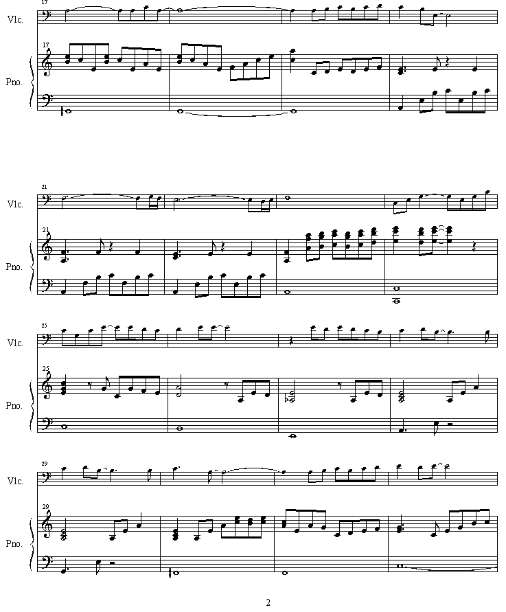 Adesso e Fortuna钢琴曲谱（图2）
