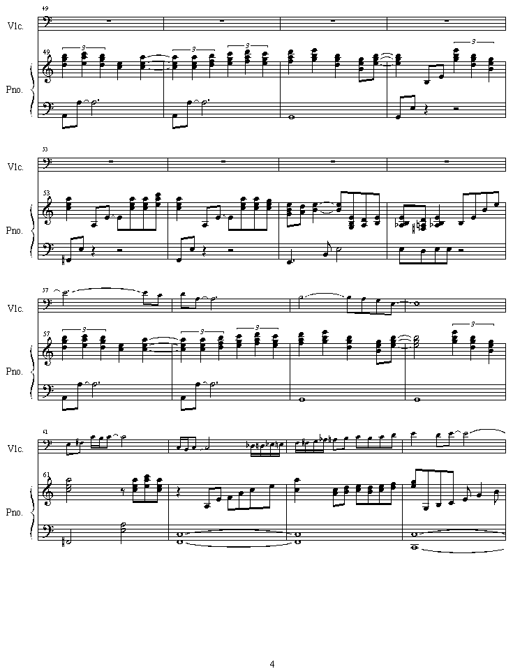 Adesso e Fortuna钢琴曲谱（图4）