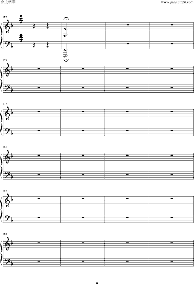 辉煌的大圆舞曲钢琴曲谱（图9）