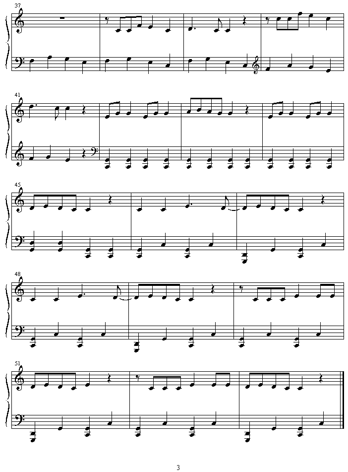 jajauma_ni_sasenaide钢琴曲谱（图3）