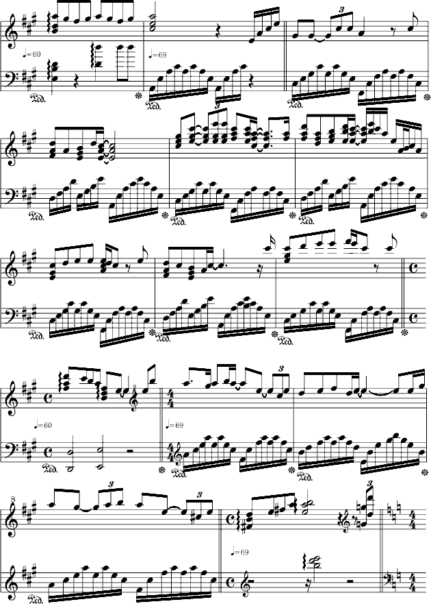 perhaps love钢琴曲谱（图2）