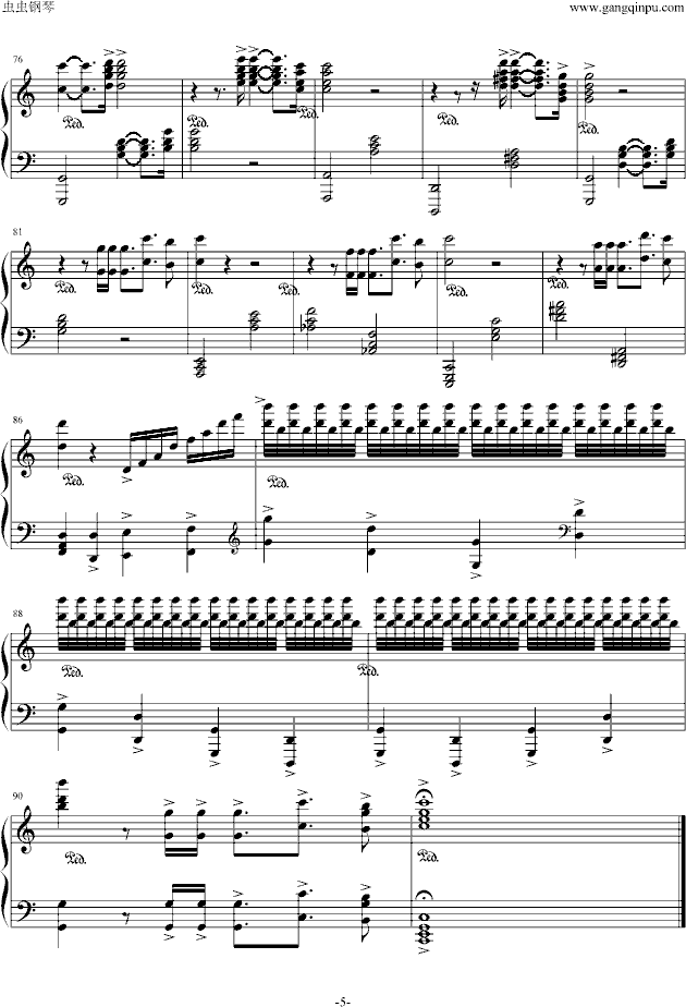 Wonderland-Tonci Huljic钢琴曲谱（图5）