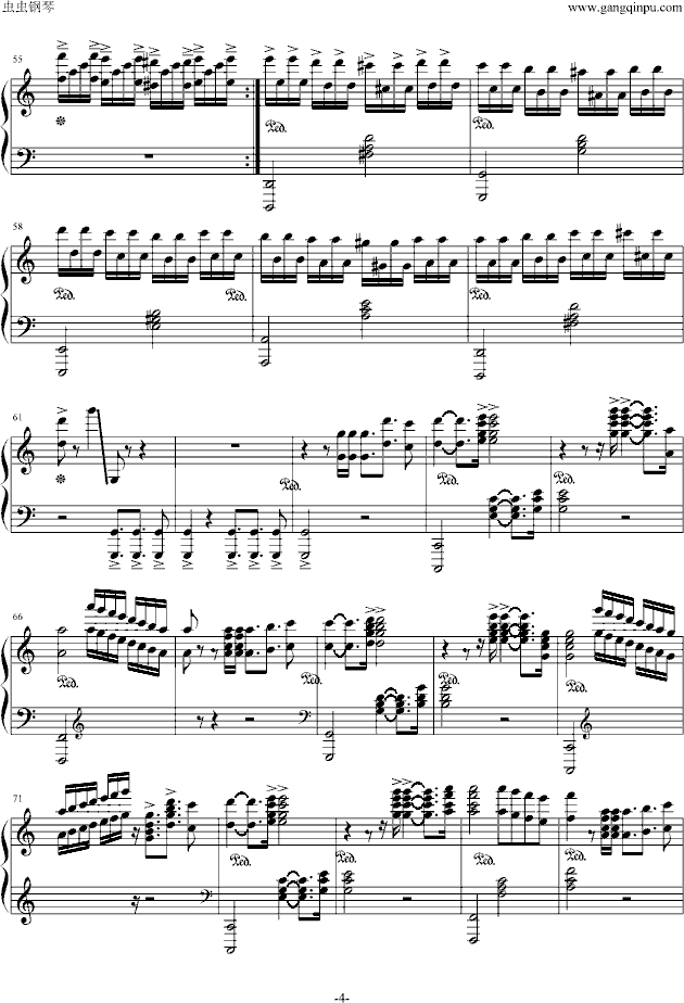 Wonderland-Tonci Huljic钢琴曲谱（图4）