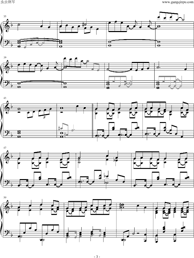 百鬼夜行抄钢琴曲谱（图3）