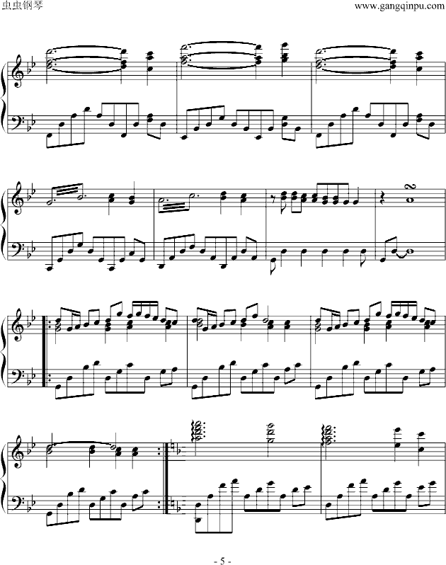 Steps（步伐）钢琴曲谱（图5）