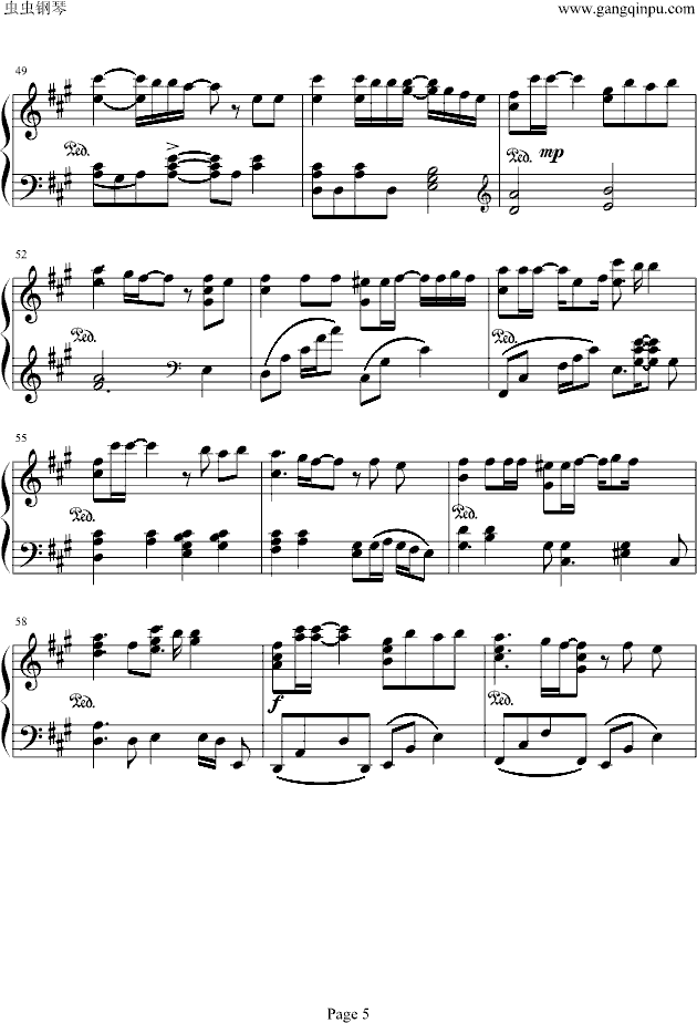carols钢琴曲谱（图5）