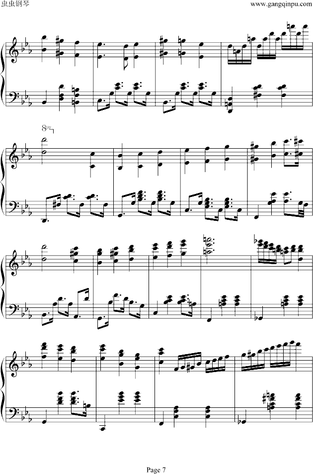 海上钢琴师钢琴曲谱（图6）