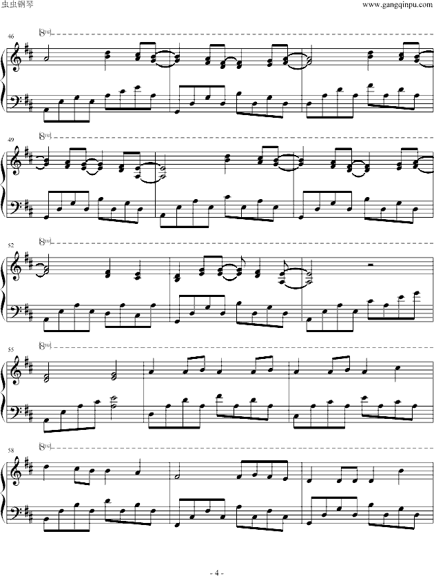Valder Fields钢琴曲谱（图4）